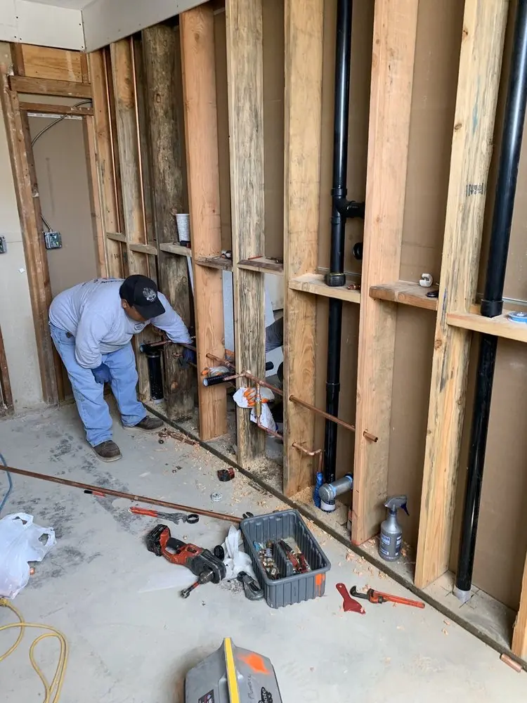 Commercial rough-in plumbing for Water Heater Replacement in Pacolet Park